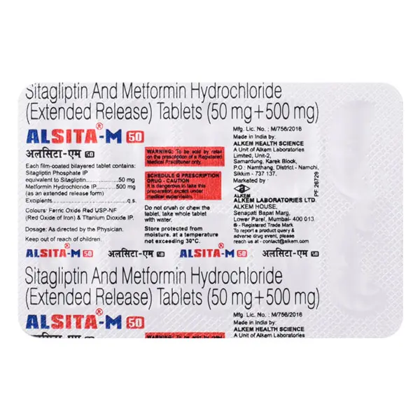 Alsita 500mg Tablet 10s