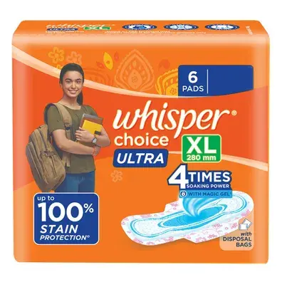 Whisper Pads Ultra Choice Wings XL 6s