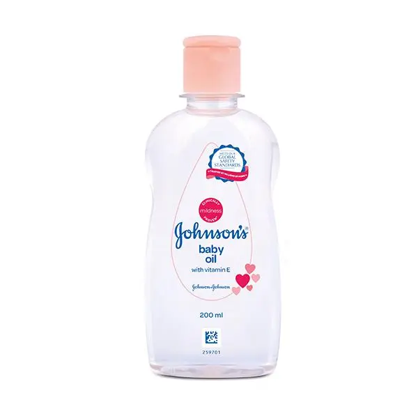 J&j Baby Oil Monsoon 200ml
