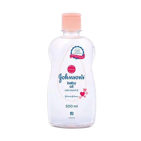 J&j Baby Oil Monsoon 500ml