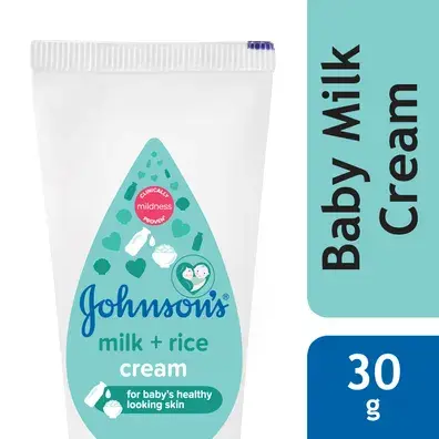 J&j Baby Cream Milk & Rice 30g
