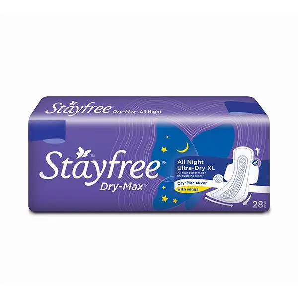 Stayfree Pads Ultra Drymax All Night