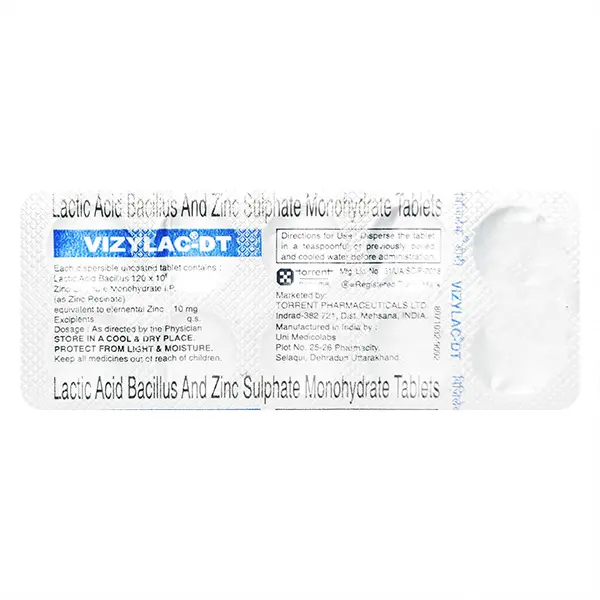 Vizylac DT Tablet 10s