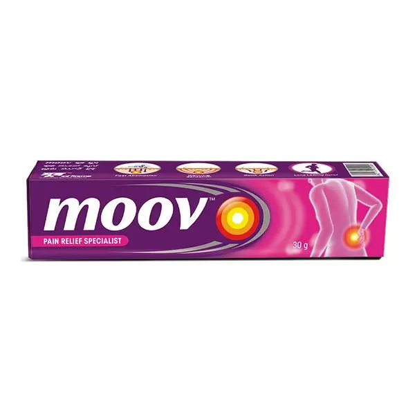 Moov Fast-Acting Ayurvedic Pain Relief Ointment