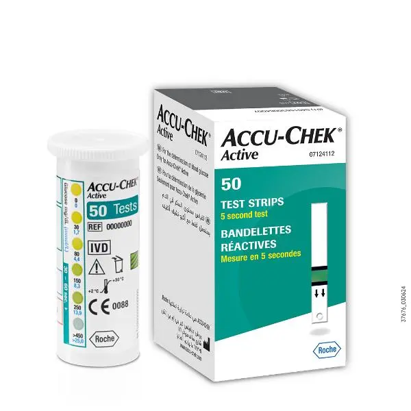 Accu Check Active Test Strips 50s