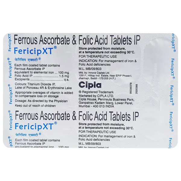 Fericip XT Tablet 10s