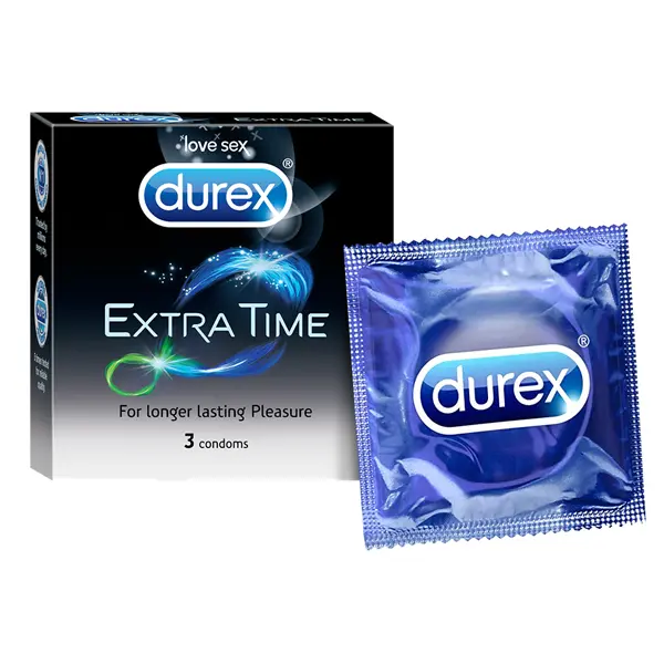 Durex Condom Xtra Time 3s