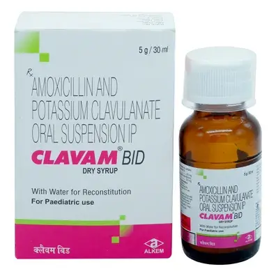 Clavam Bid Dry Syrup 30ml