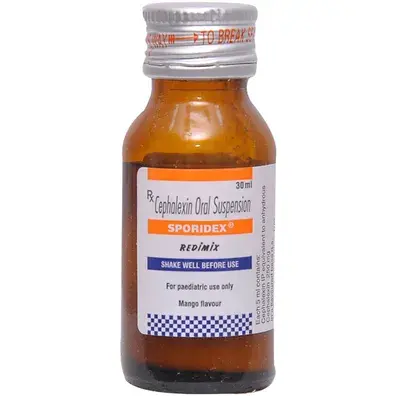 Sporidex Redimix 250mg Syrup 30ml