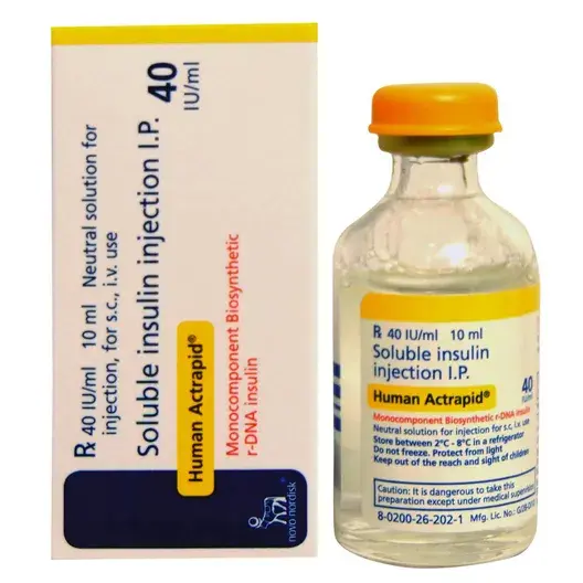 Human Actrapid Insulin 40iu