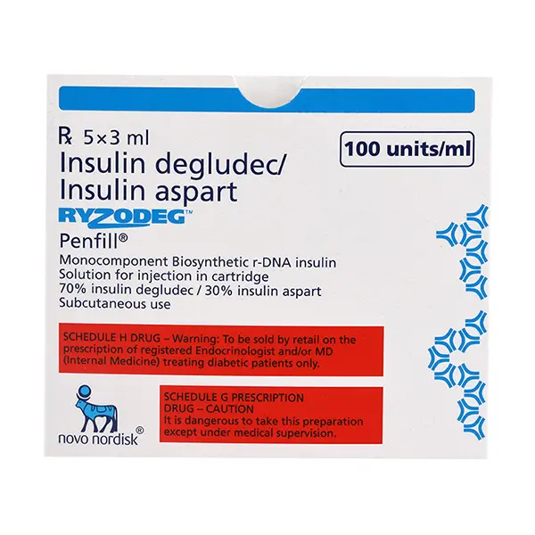 Ryzodeg Penfill 100IU/ml
