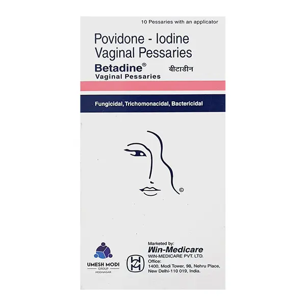 Betadine Vaginal Pessaries 10s