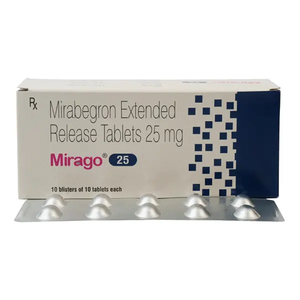 Mirago 25mg Tablet