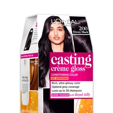 Loreal Casting Cream Hair Color 200 Ebony Black 87.5g/72ml