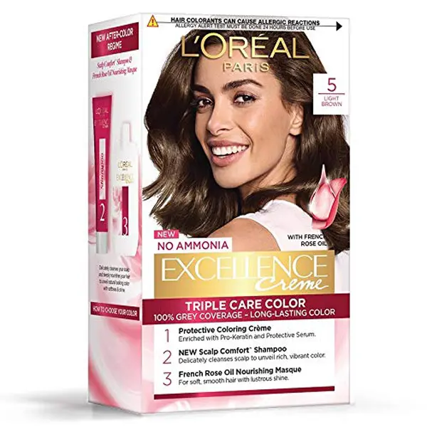 Loreal Excellence Creame Hair Color 5 Brown