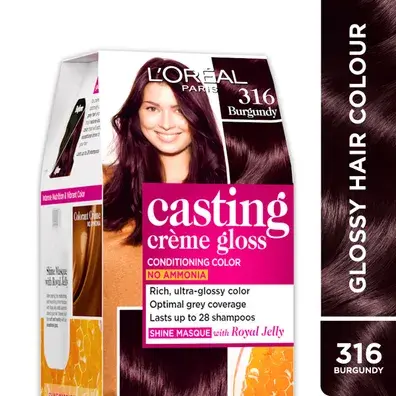 Loreal Casting Creme Hair Color 316 Burgundy 87.5g/72ml