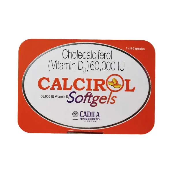 Calcirol Softgel Capsule 8s