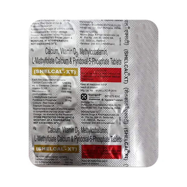 Shelcal XT Tablet 15s