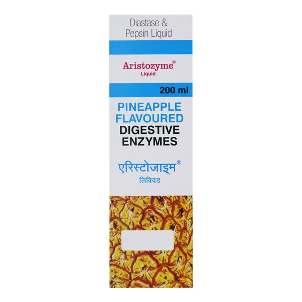 Aristozyme Syrup Fungal Diastase 50mg + Pepsin 10mg
