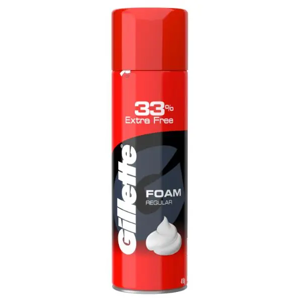 Gillette Shave Foam Regular 418g