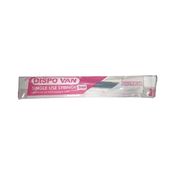 Dispovan Syringe 3ml
