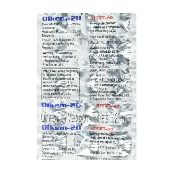 Olkem 20mg Tablet