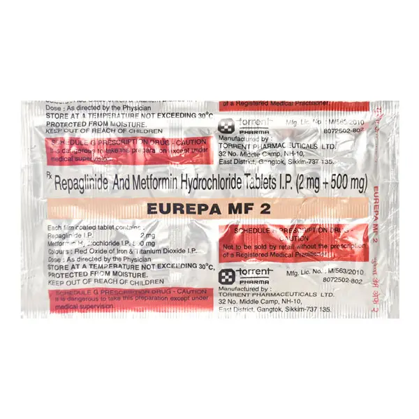 Eurepa MF 2mg Tablet 10s
