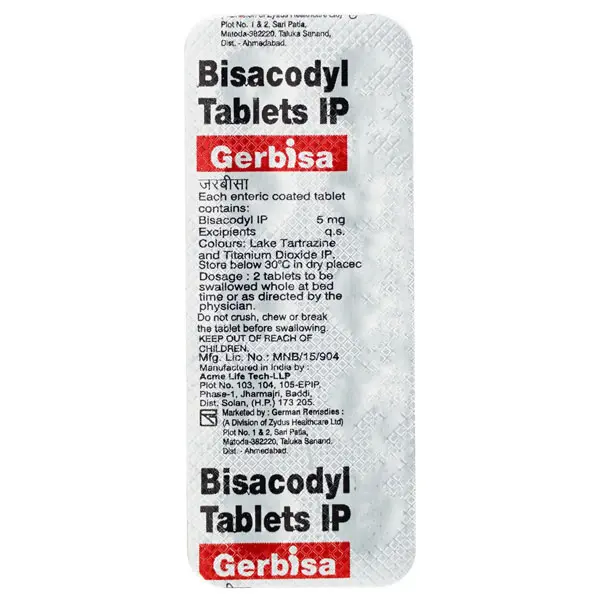 Gerbisa 5mg Tablet 10s