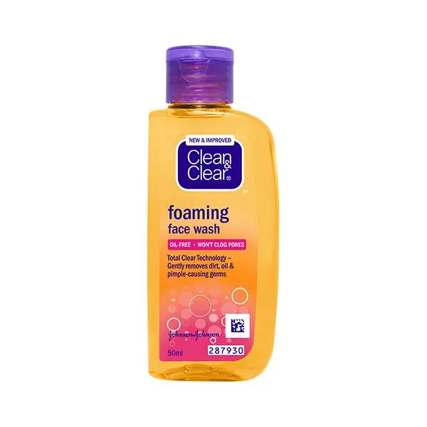 Clean & Clear Foaming Face Wash 50ml