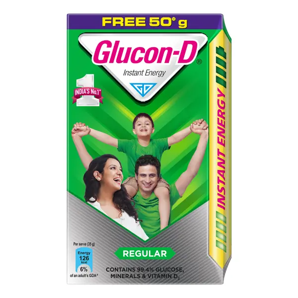 Glucon D Powder Refill Regular 450g