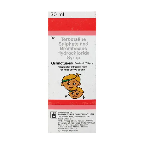 Grilinctus BM Syrup Pead 30ml