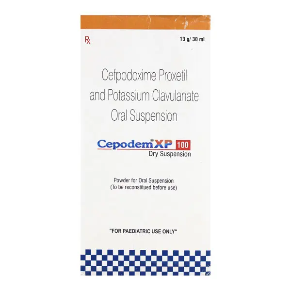 Cepodem XP Dry 100mg Syrup 30ml
