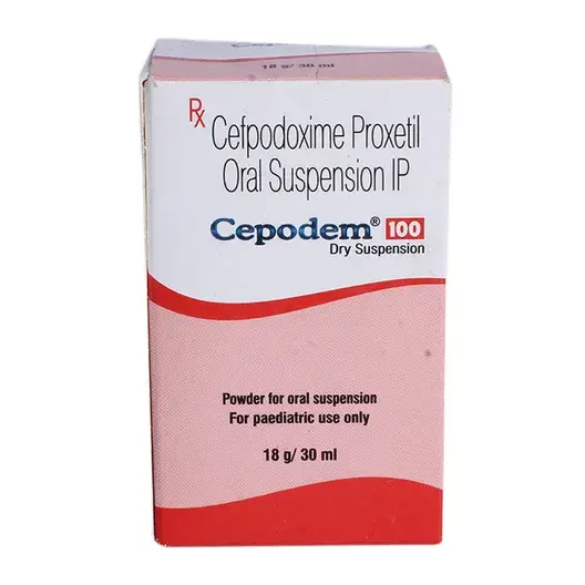 Cepodem Dry Suspension 100mg 30ml