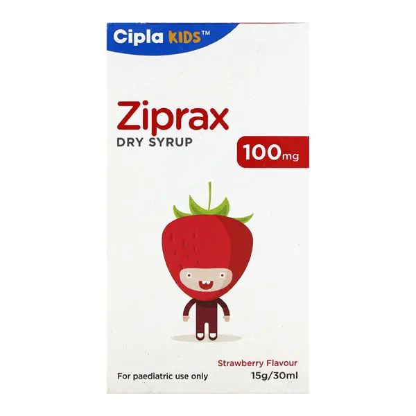 Ziprax Dry Syrup 100mg 30ml