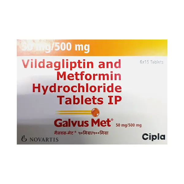 Galvusmet 50/500mg Tablet