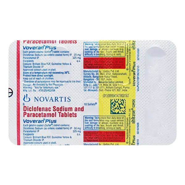 Voveran Plus Tablet 10s