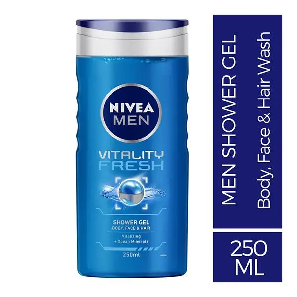 Nivea Men Shower Gel Vitality Fresh 250ml
