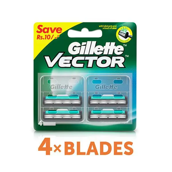 Gillette Vector Cartridges 4s