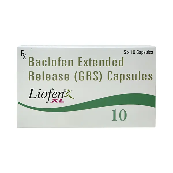 Liofen XL 10mg CapsulD8746:D8753e 10s