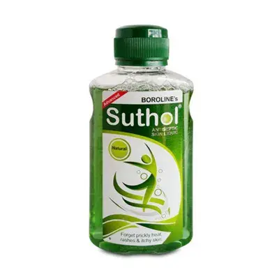 Suthol Antiseptic Skin Liquid Gel Aloevera & Neem 100ml
