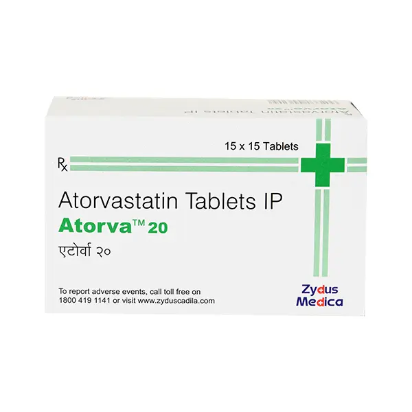 Atorva 20mg Tablet
