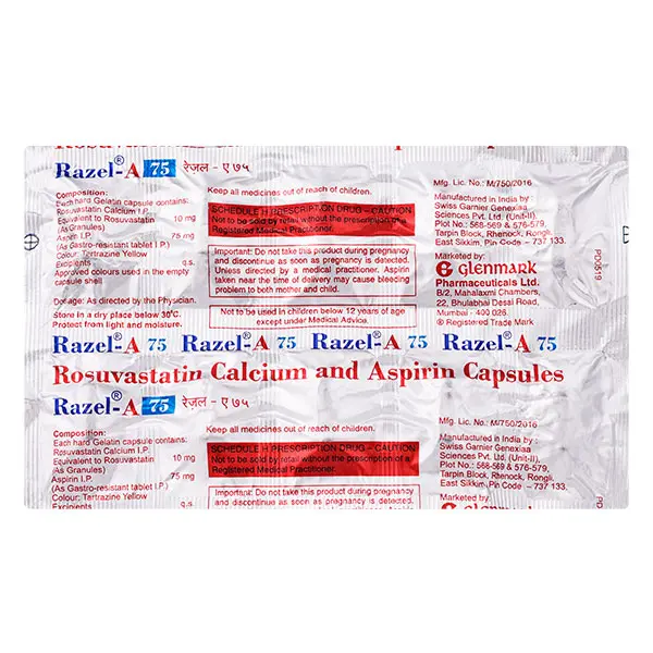 Razel A 75mg Capsule 10s