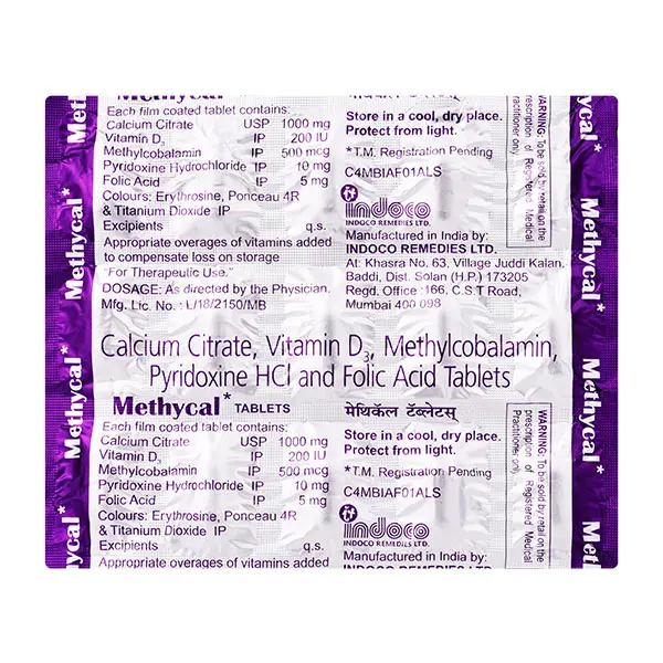 Methycal Tablet 15s