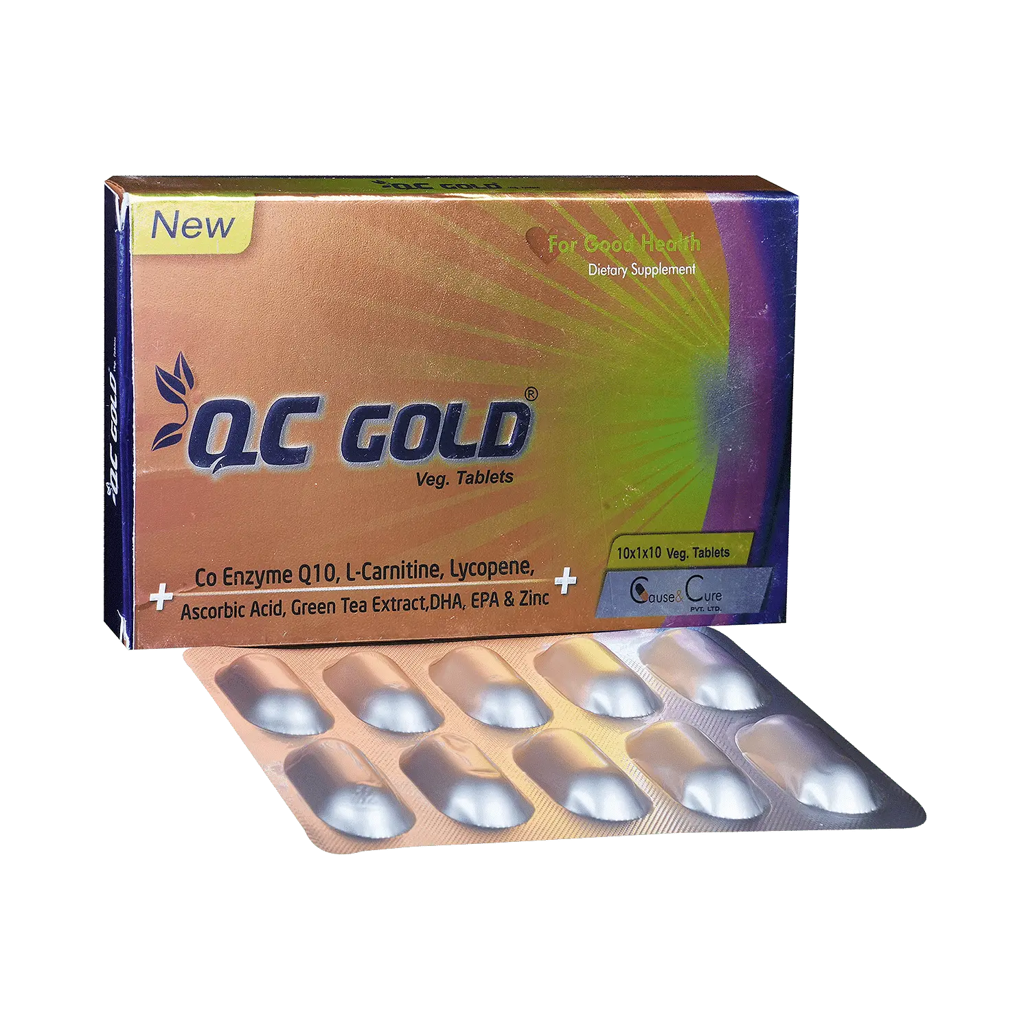 QC Gold Tablet 10s