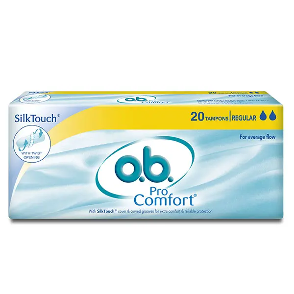 OB Tampons Regular Average Flow 20s
